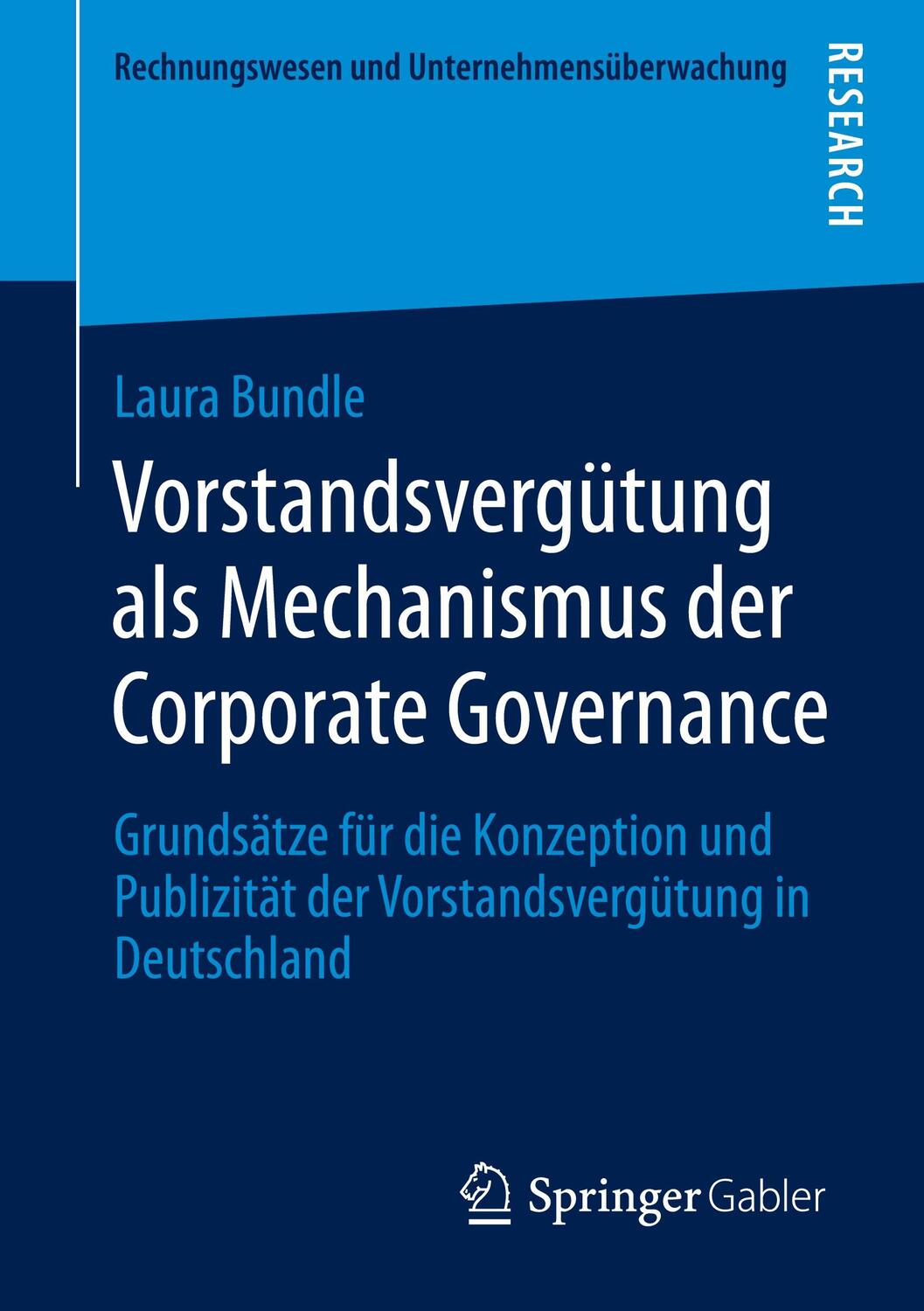 Cover: 9783658332082 | Vorstandsvergütung als Mechanismus der Corporate Governance | Bundle