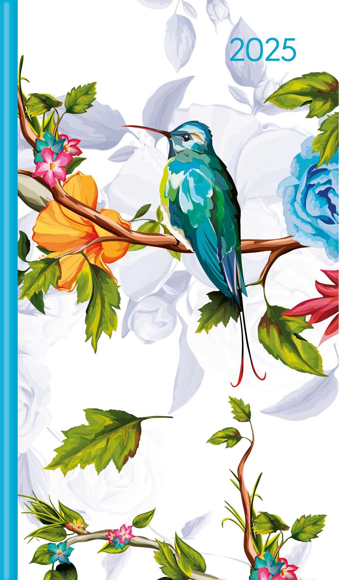 Cover: 4251732343767 | Slimtimer Style Bird 2025 - Taschen-Kalender 9x15,6 cm - Weekly -...