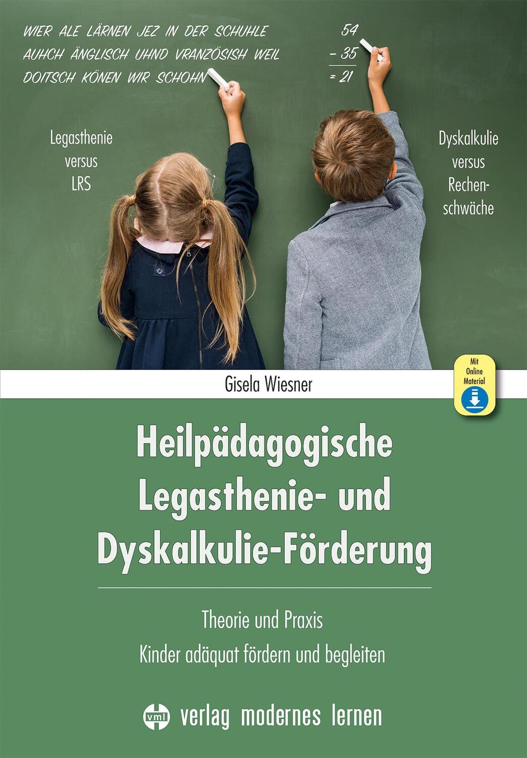 Cover: 9783808009291 | Heilpädagogische Legasthenie- und Dyskalkulie-Förderung | Wiesner