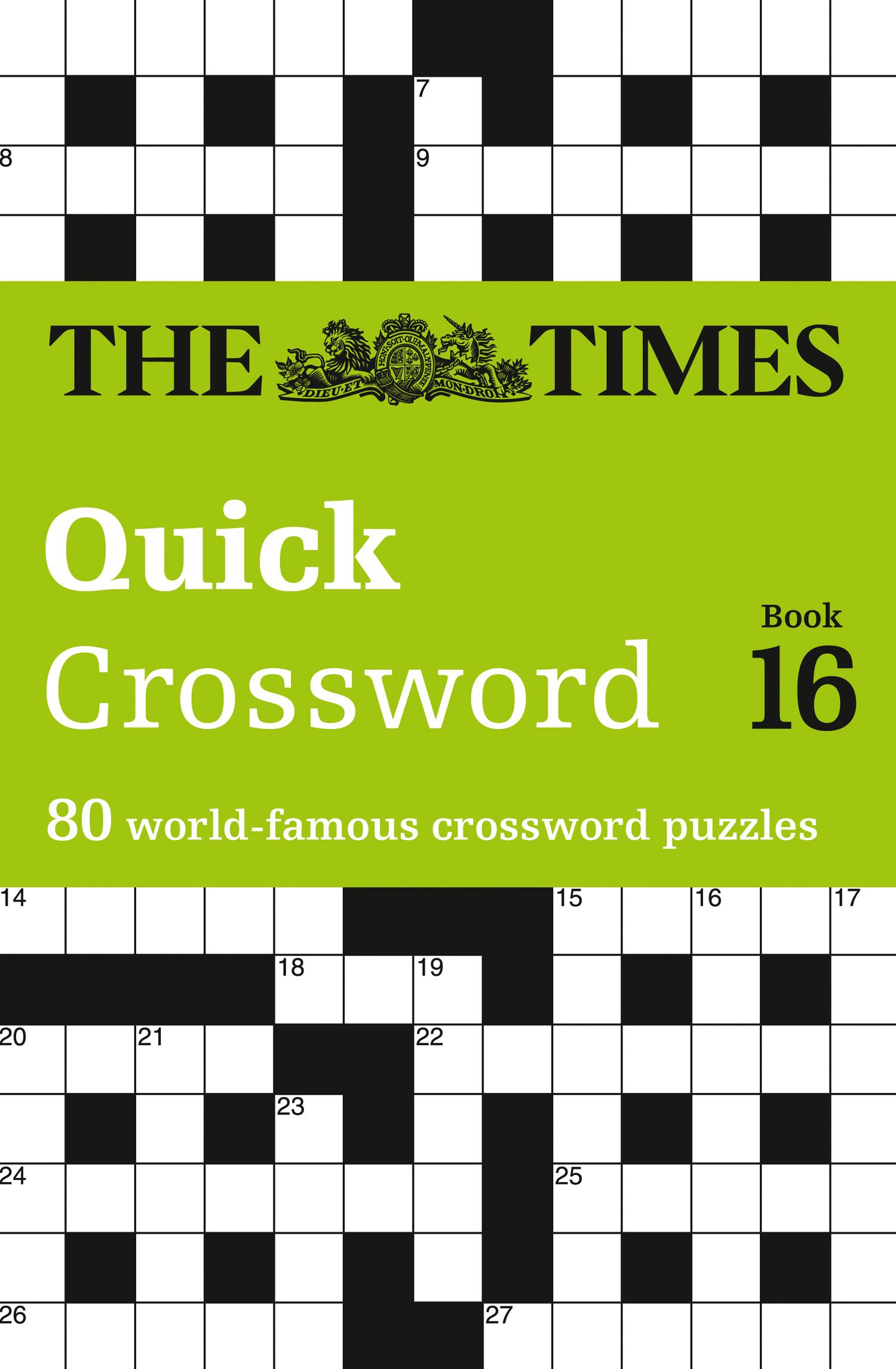 Cover: 9780007453481 | Times 2 Crossword 16 | The Times Mind Games | Taschenbuch | Englisch