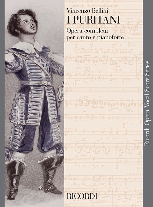 Cover: 9790040416855 | I Puritani - Opera Vocal Score | Vincenzo Bellini | Klavierauszug