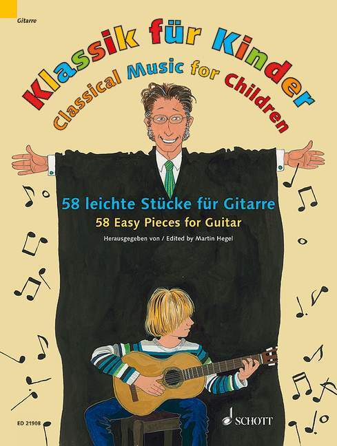 Cover: 9783795748999 | Klassik für Kinder | 58 leichte Stücke für Gitarre. Gitarre. | 2015