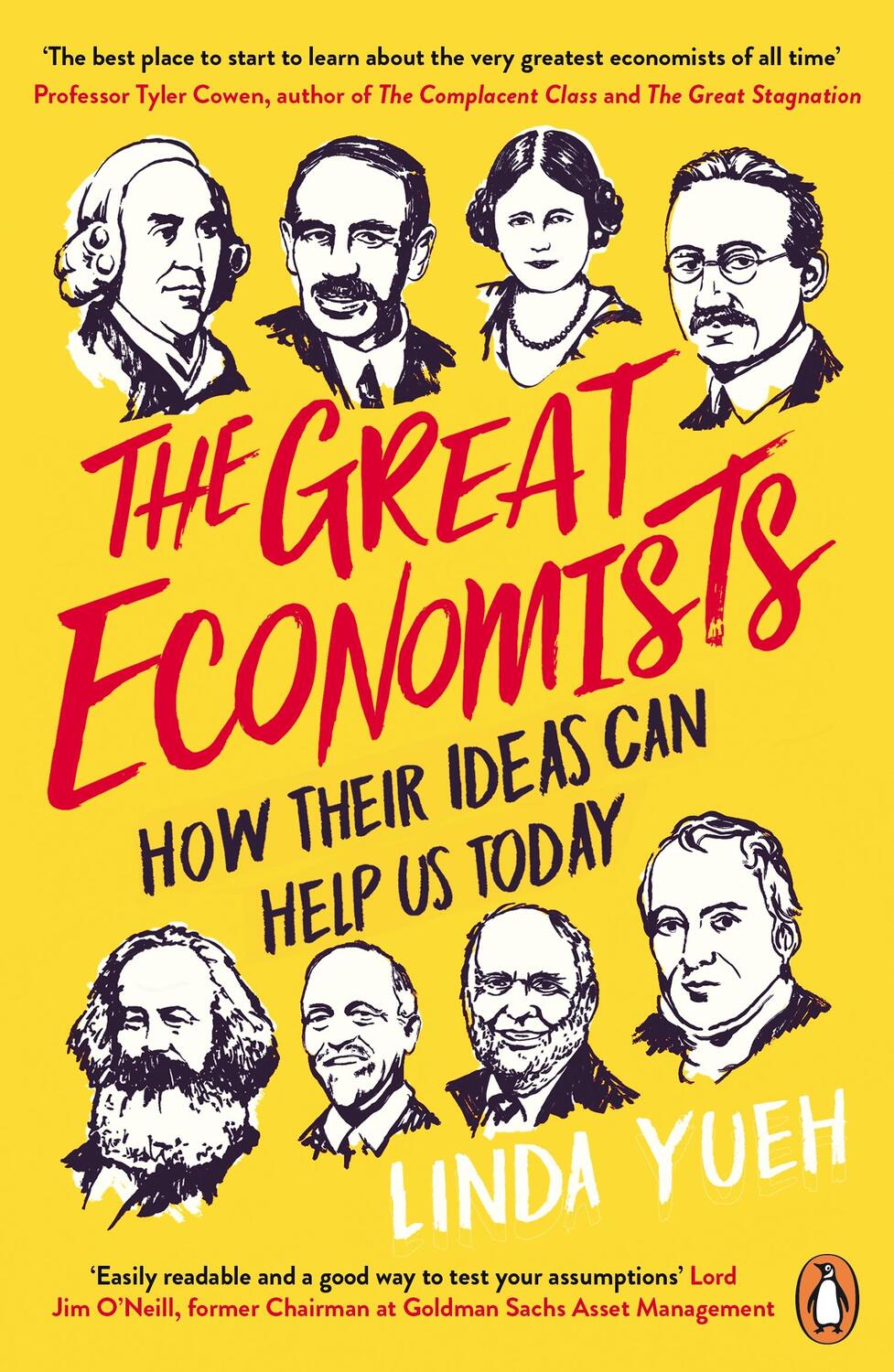 Cover: 9780241974476 | The Great Economists | How Their Ideas Can Help Us Today | Linda Yueh
