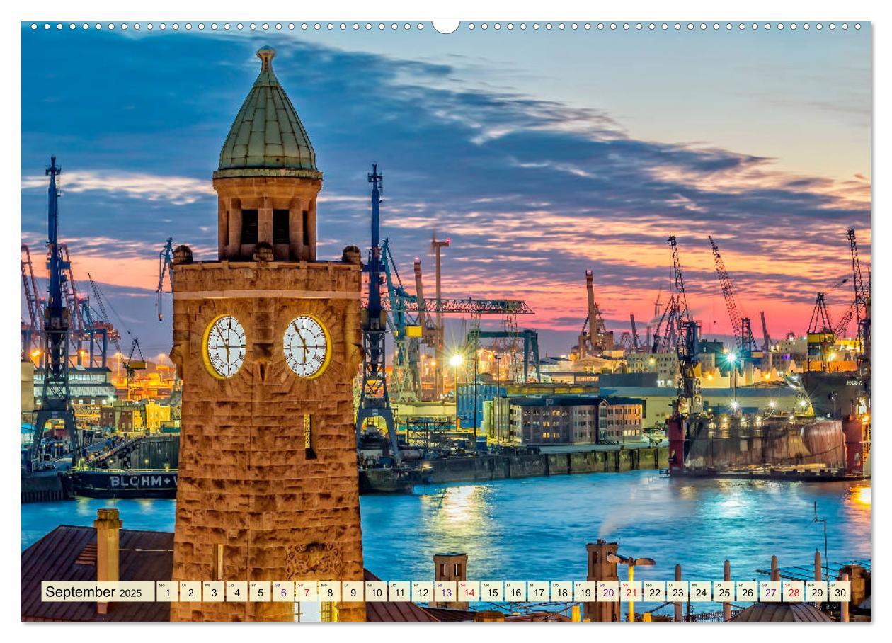 Bild: 9783435321322 | Hamburg - meine Stadt mit viel Herz (Wandkalender 2025 DIN A2...