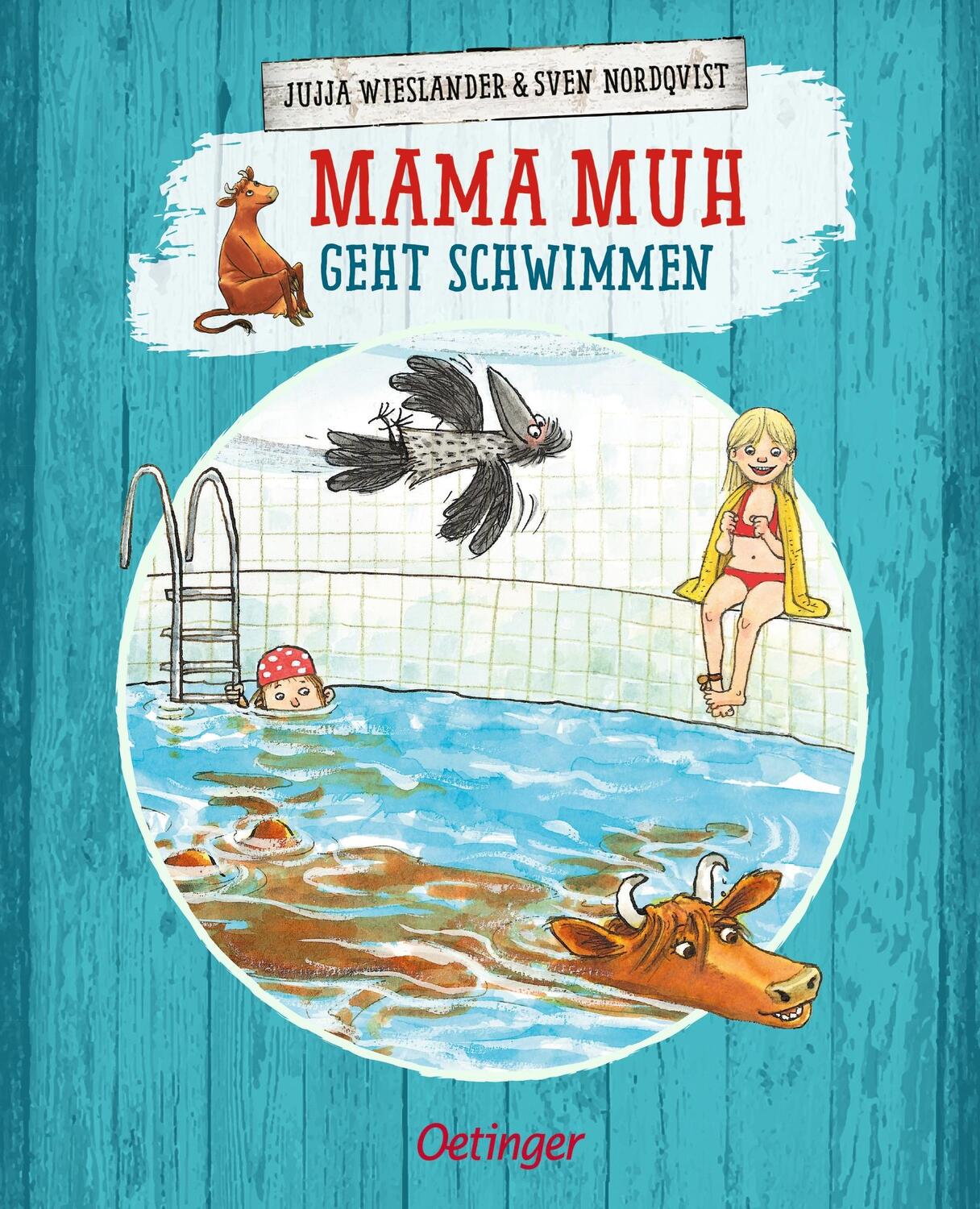 Cover: 9783789109591 | Mama Muh geht schwimmen | Jujja Wieslander | Buch | Mama Muh | 32 S.