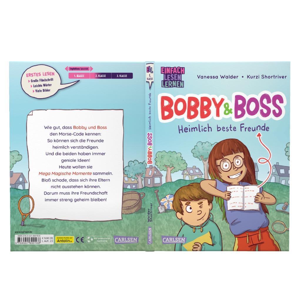 Bild: 9783551690166 | Bobby und Boss: Heimlich beste Freunde | Vanessa Walder | Buch | 64 S.