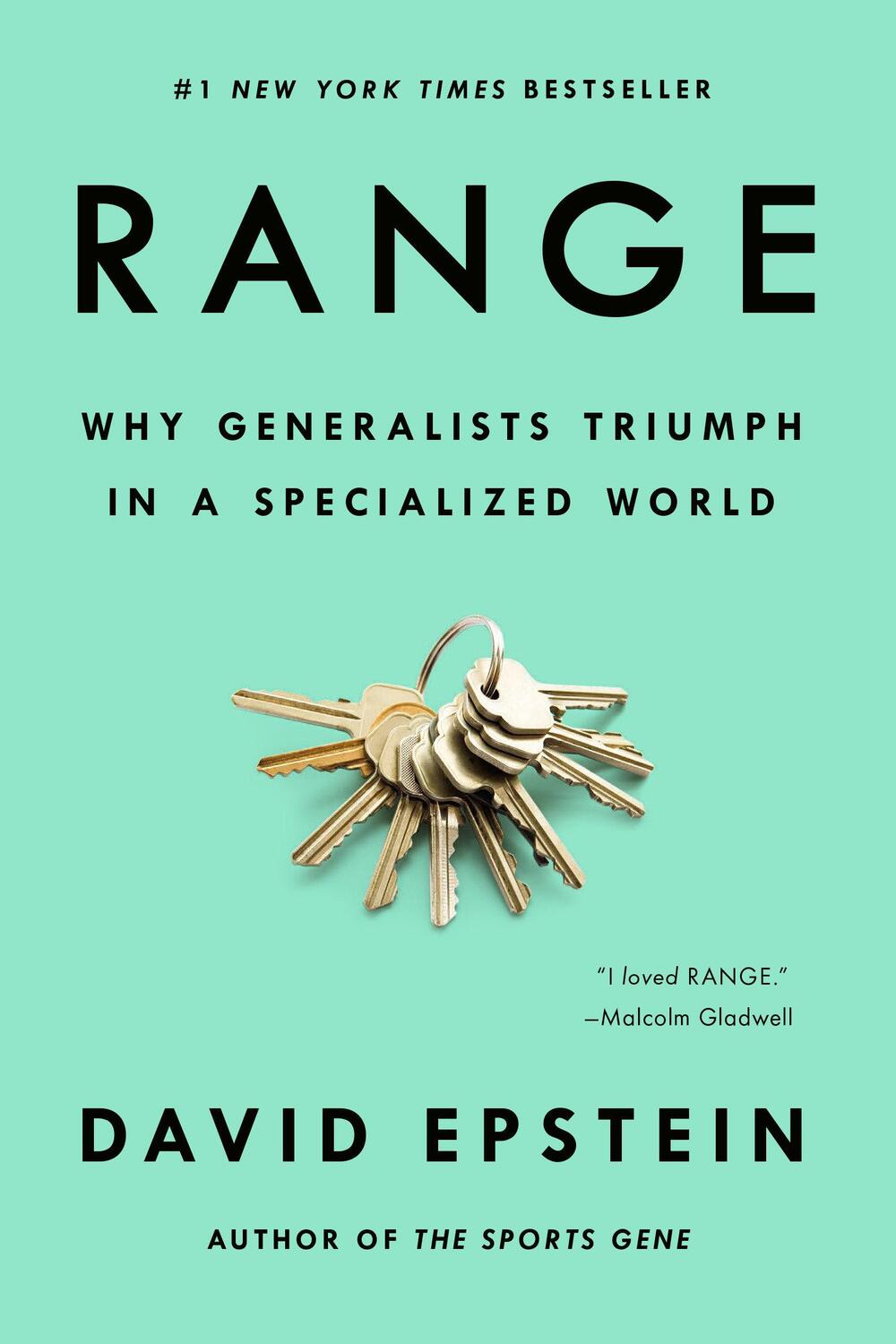 Cover: 9780735214507 | Range | Why Generalists Triumph in a Specialized World | David Epstein