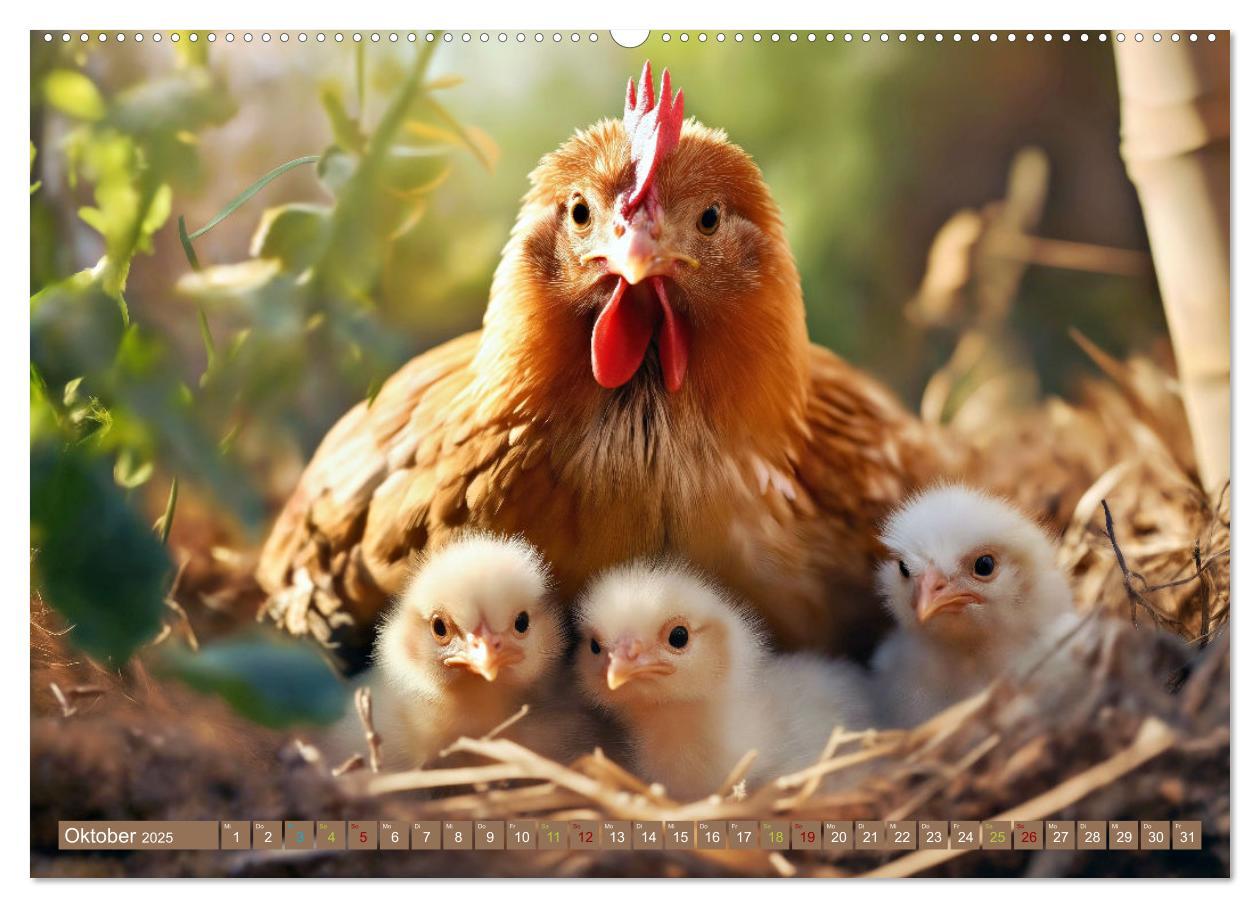 Bild: 9783435516650 | Tierkinder auf dem Land (Wandkalender 2025 DIN A2 quer), CALVENDO...