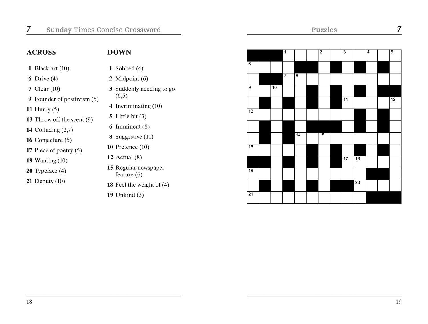 Bild: 9780008404215 | The Sunday Times Concise Crossword Book 3 | Games (u. a.) | Buch