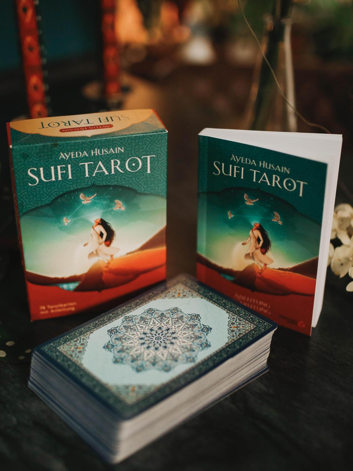 Bild: 9783868265835 | Sufi-Tarot - Der Weg des Herzens: 78 Tarotkarten mit Anleitung | Buch