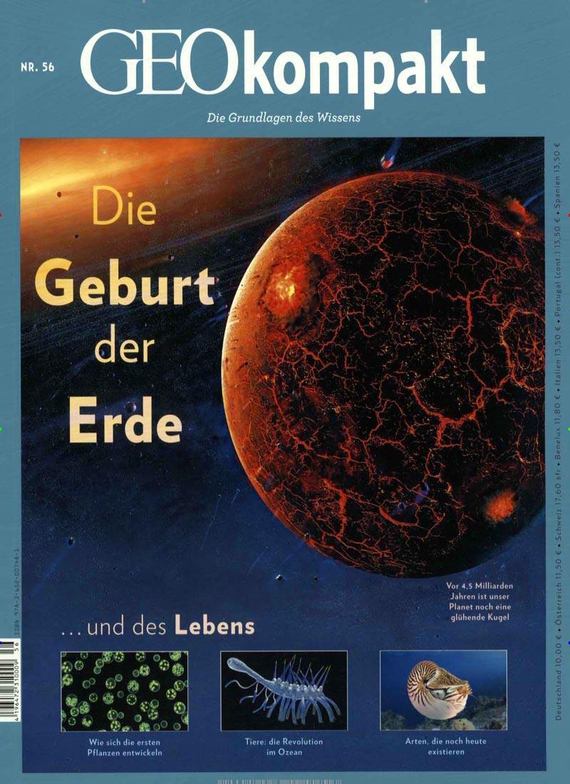 Cover: 9783652007481 | GEOkompakt / GEOkompakt 56/2018 - Die Geburt der Erde | Schaper | 2019