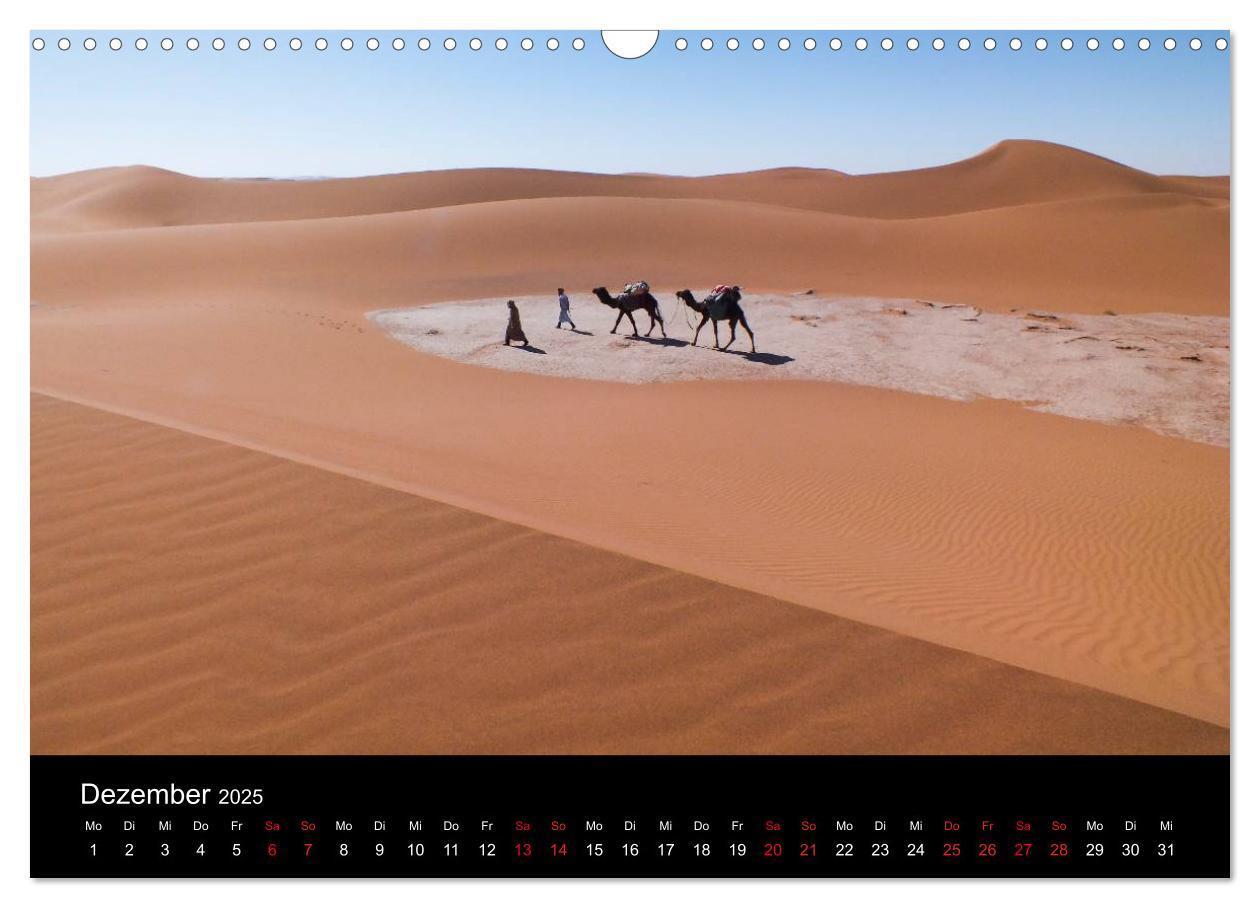 Bild: 9783435479597 | Sahara Wüstentrekking (Wandkalender 2025 DIN A3 quer), CALVENDO...