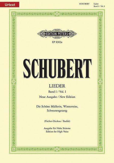 Cover: 9790014064440 | Songs (New Edition) (High Voice): Die Schöne Müllerin, Winterreise,...