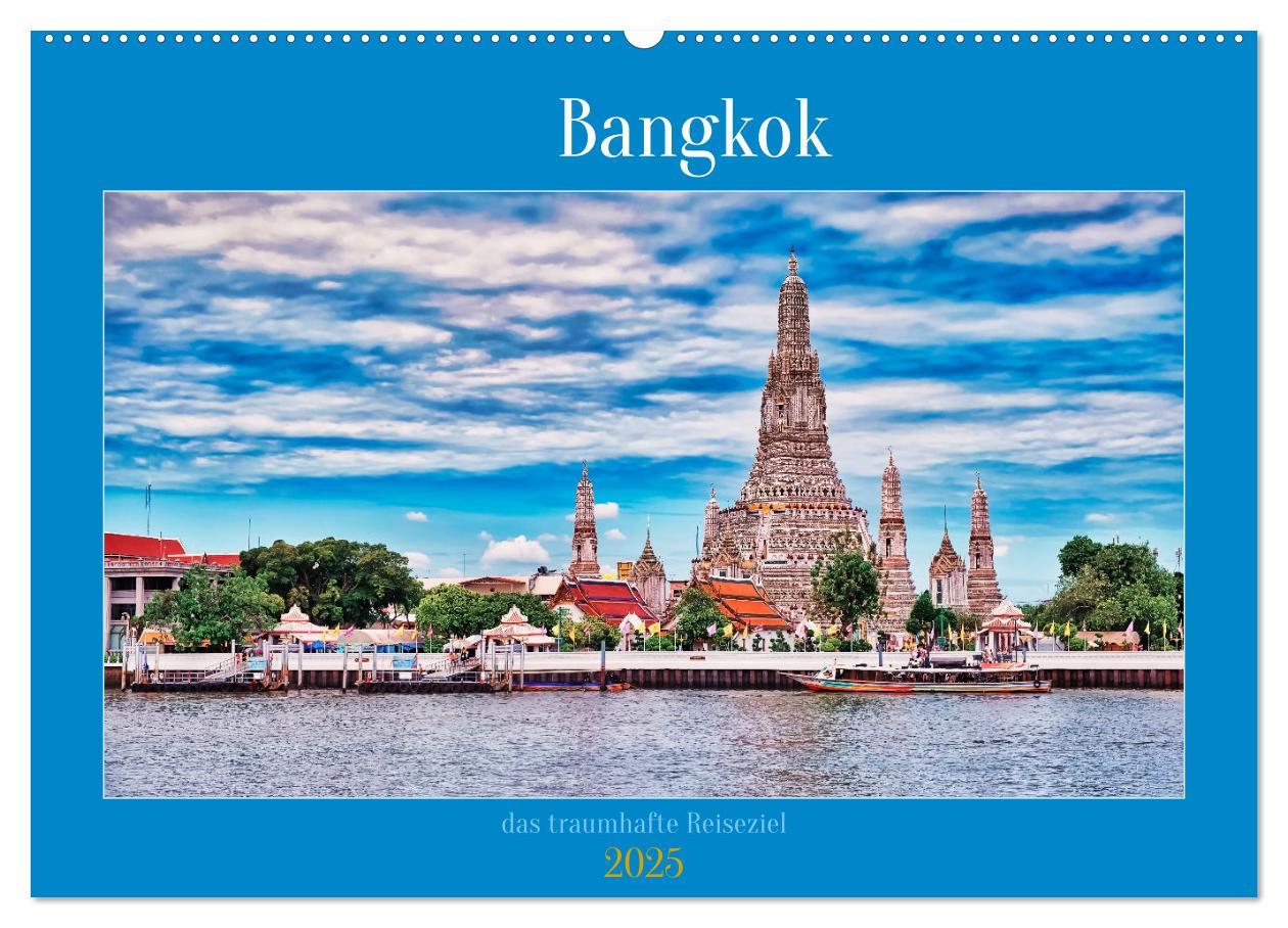 Cover: 9783435091928 | Bangkok das traumhafte Reiseziel (Wandkalender 2025 DIN A2 quer),...