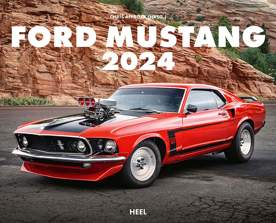 Cover: 9783966646574 | Ford Mustang Kalender 2024 | Chris Affrock | Kalender | Spiralbindung