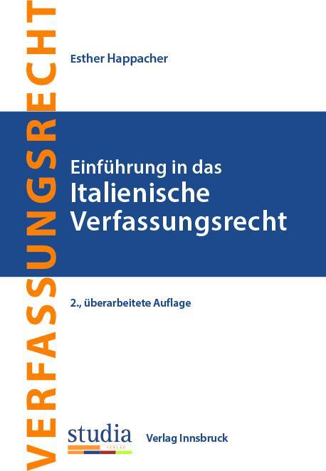Cover: 9783991050216 | Einführung in das Italienische Verfassungsrecht | Esther Happacher