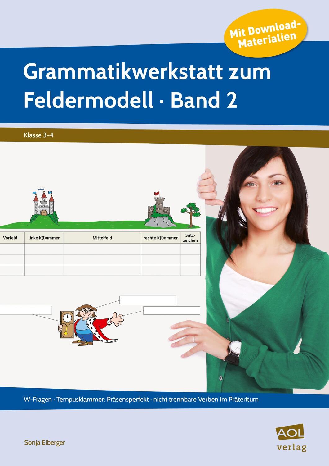Cover: 9783403106241 | Grammatikwerkstatt zum Feldermodell (GS) - Band 2 | Sonja Eiberger