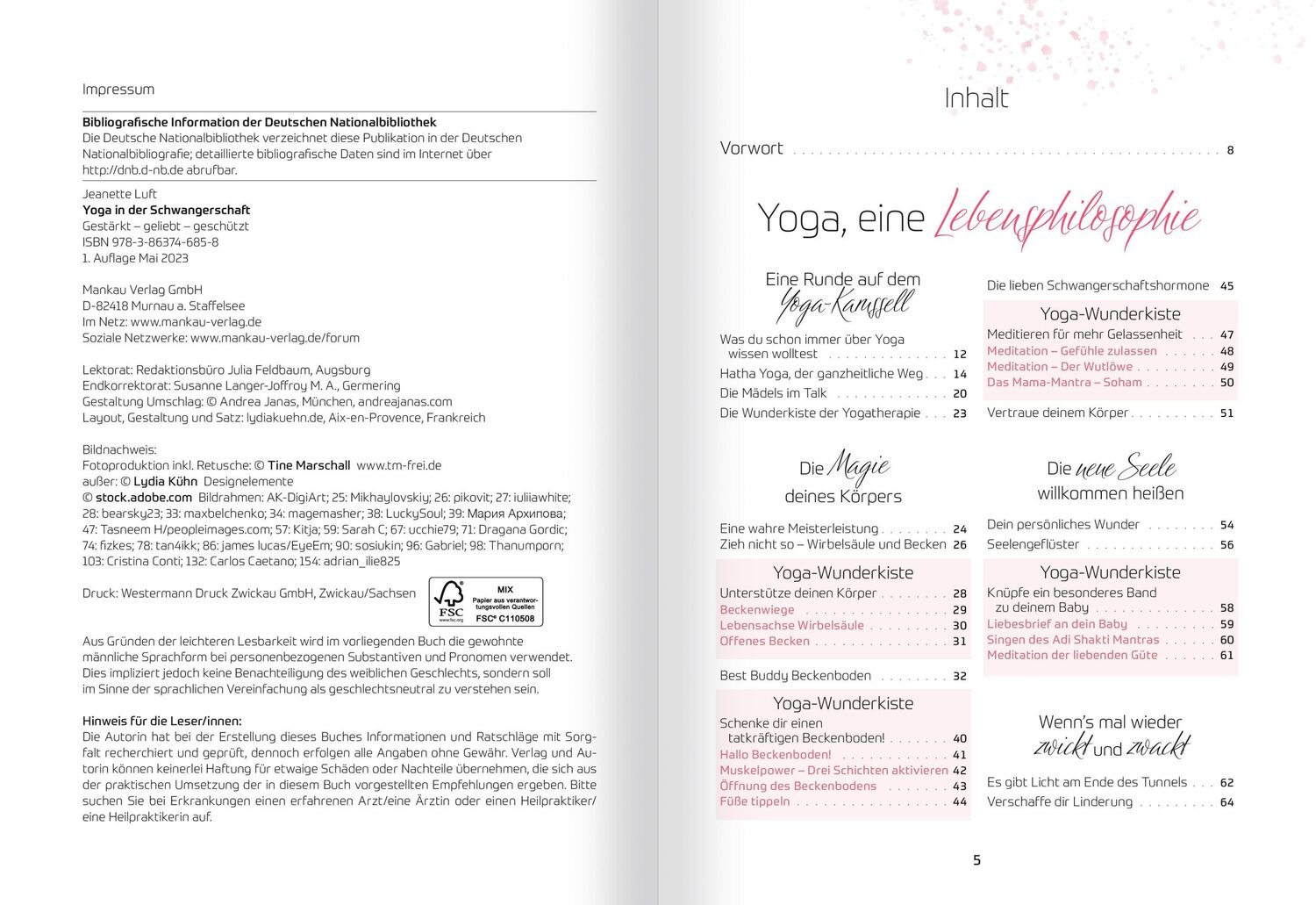 Bild: 9783863746858 | Yoga in der Schwangerschaft. Gestärkt - geliebt - geschützt | Luft