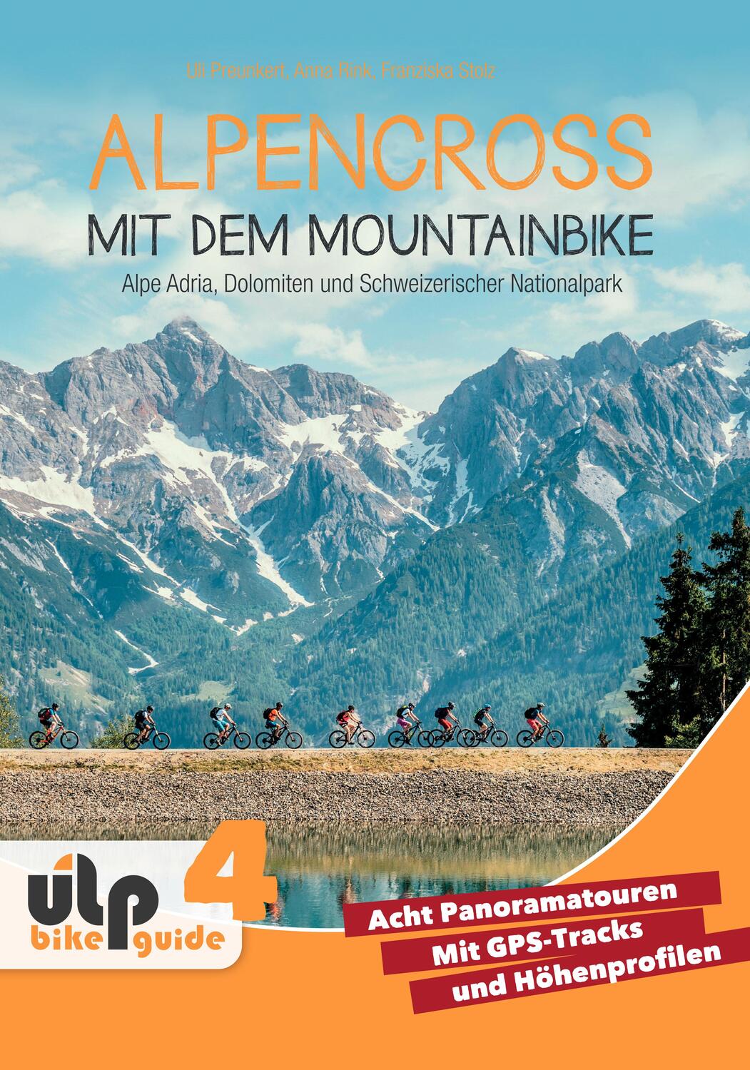 Cover: 9783944386140 | Alpencross mit dem Mountainbike: Alpe Adria, Dolomiten und...