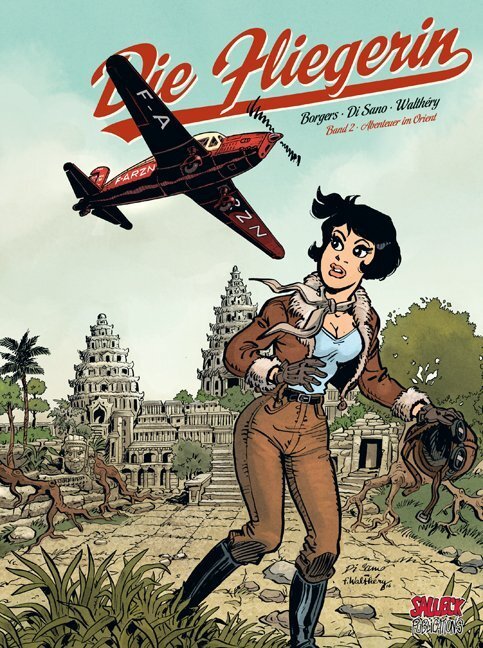 Cover: 9783899086324 | Die Fliegerin - Abenteuer im Orient | Etienne Borgers | Buch | 2018