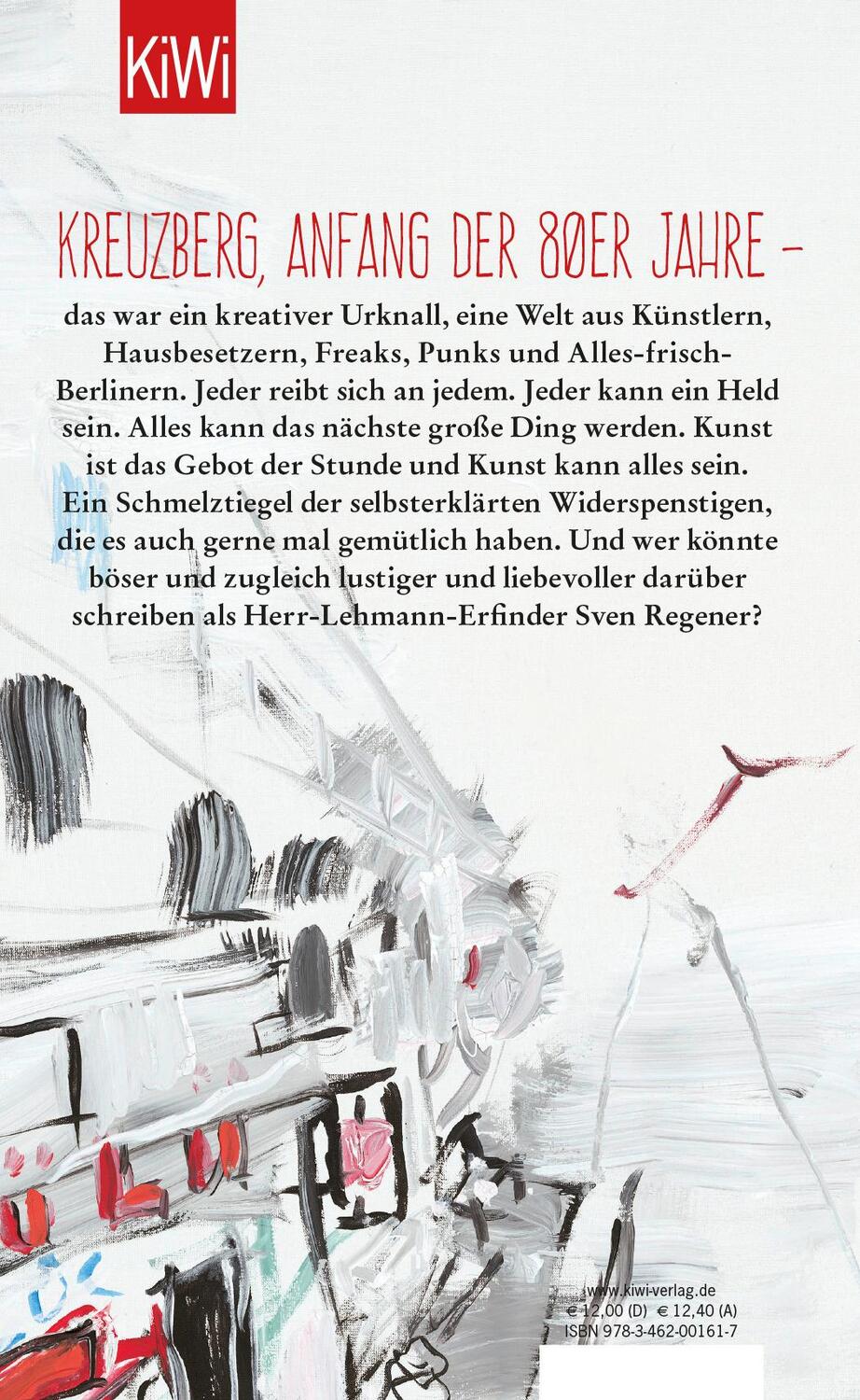 Rückseite: 9783462001617 | Wiener Straße | Roman | Sven Regener | Buch | 368 S. | Deutsch | 2021