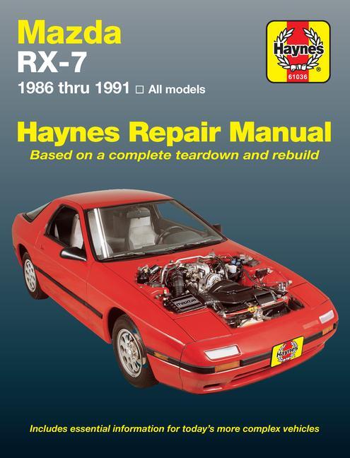 Cover: 9781563920073 | Mazda Rx-7 1986-91 | J H Haynes | Taschenbuch | Englisch | 2016