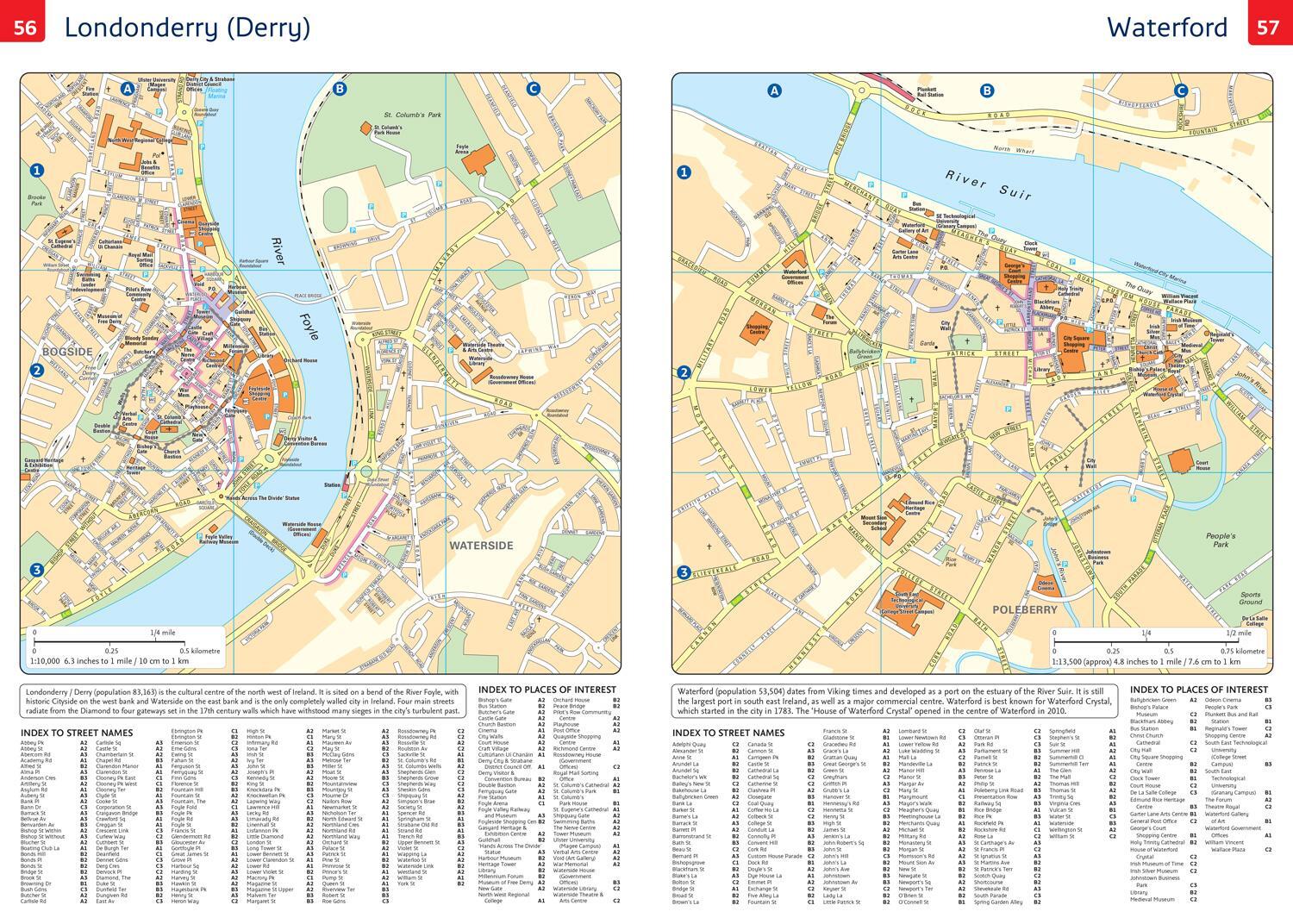 Bild: 9780008597672 | Road Atlas Ireland | Touring Edition A4 Paperback | Collins Maps