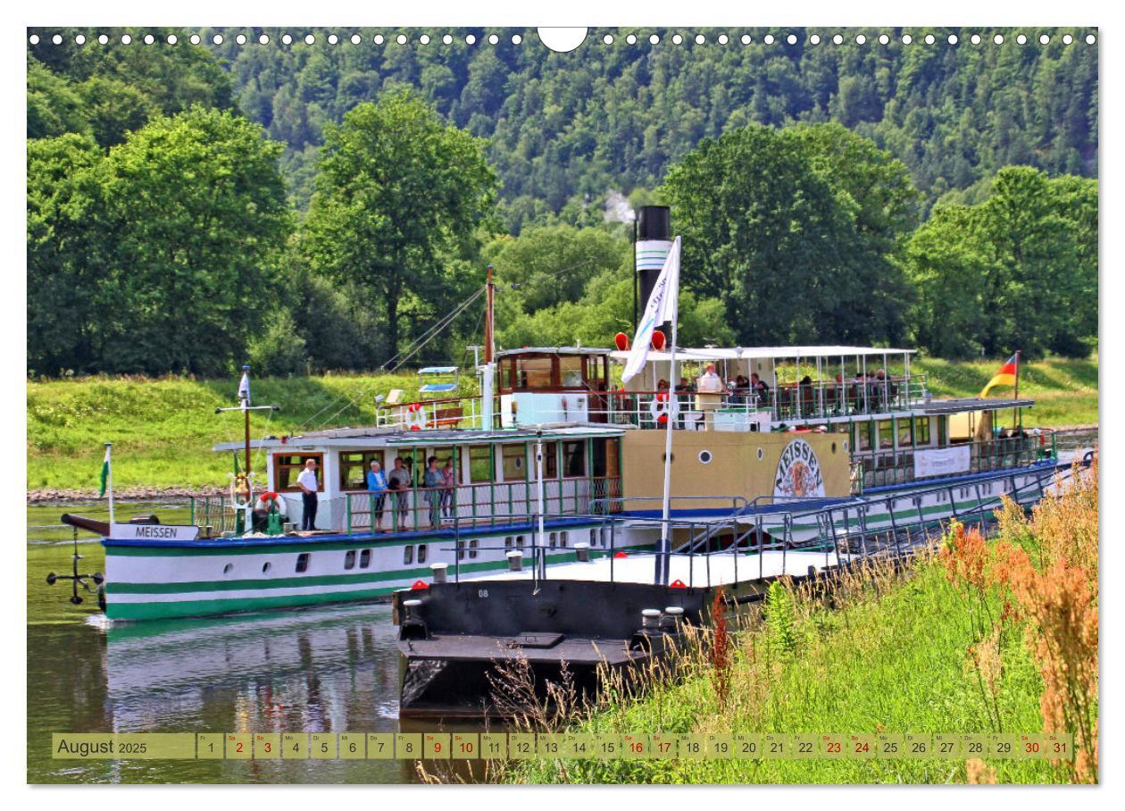 Bild: 9783383976735 | Seitenraddampfer ¿ In Sachsen von Königstein bis Bad Schandau...