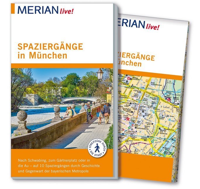Cover: 9783834225009 | MERIAN live! Reiseführer Spaziergänge in München | Franz Kotteder