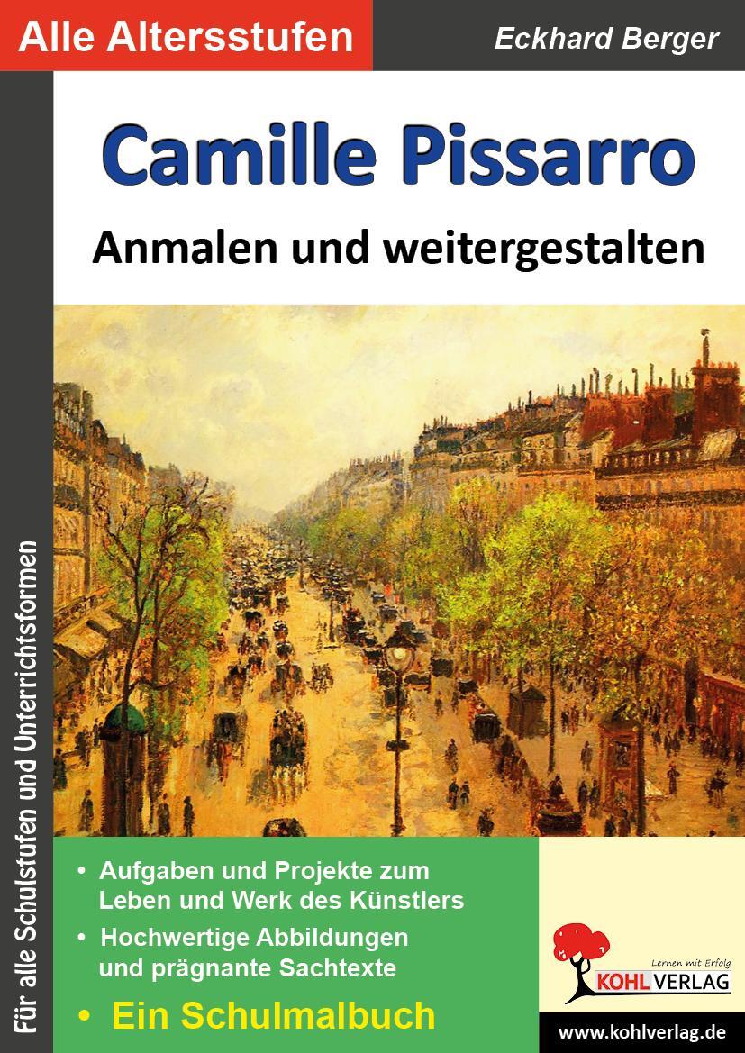 Cover: 9783985580934 | Camille Pissarro ... anmalen und weitergestalten | Ein Schulmalbuch