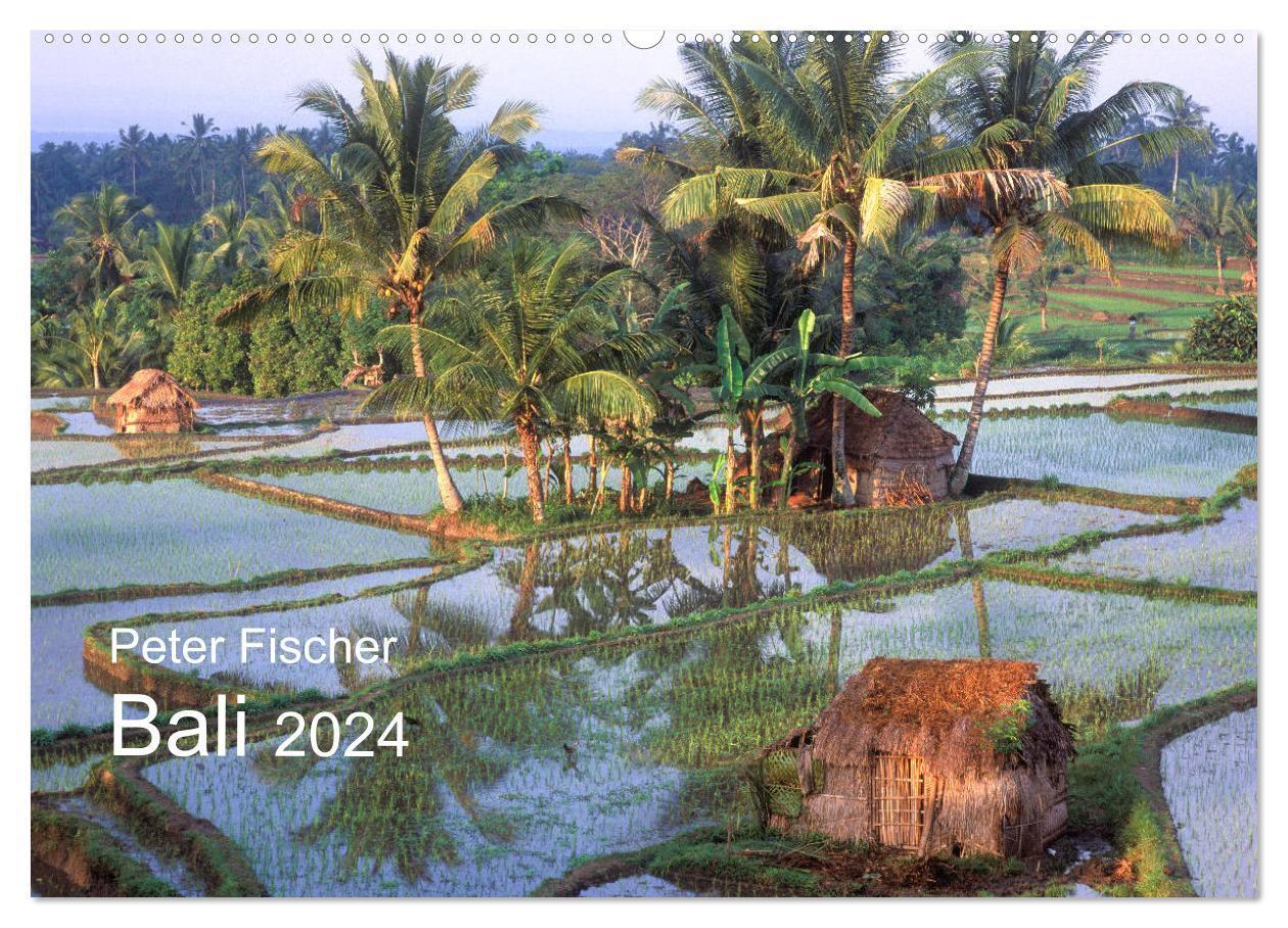 Cover: 9783383406836 | Peter Fischer - Bali 2024 (Wandkalender 2024 DIN A2 quer), CALVENDO...