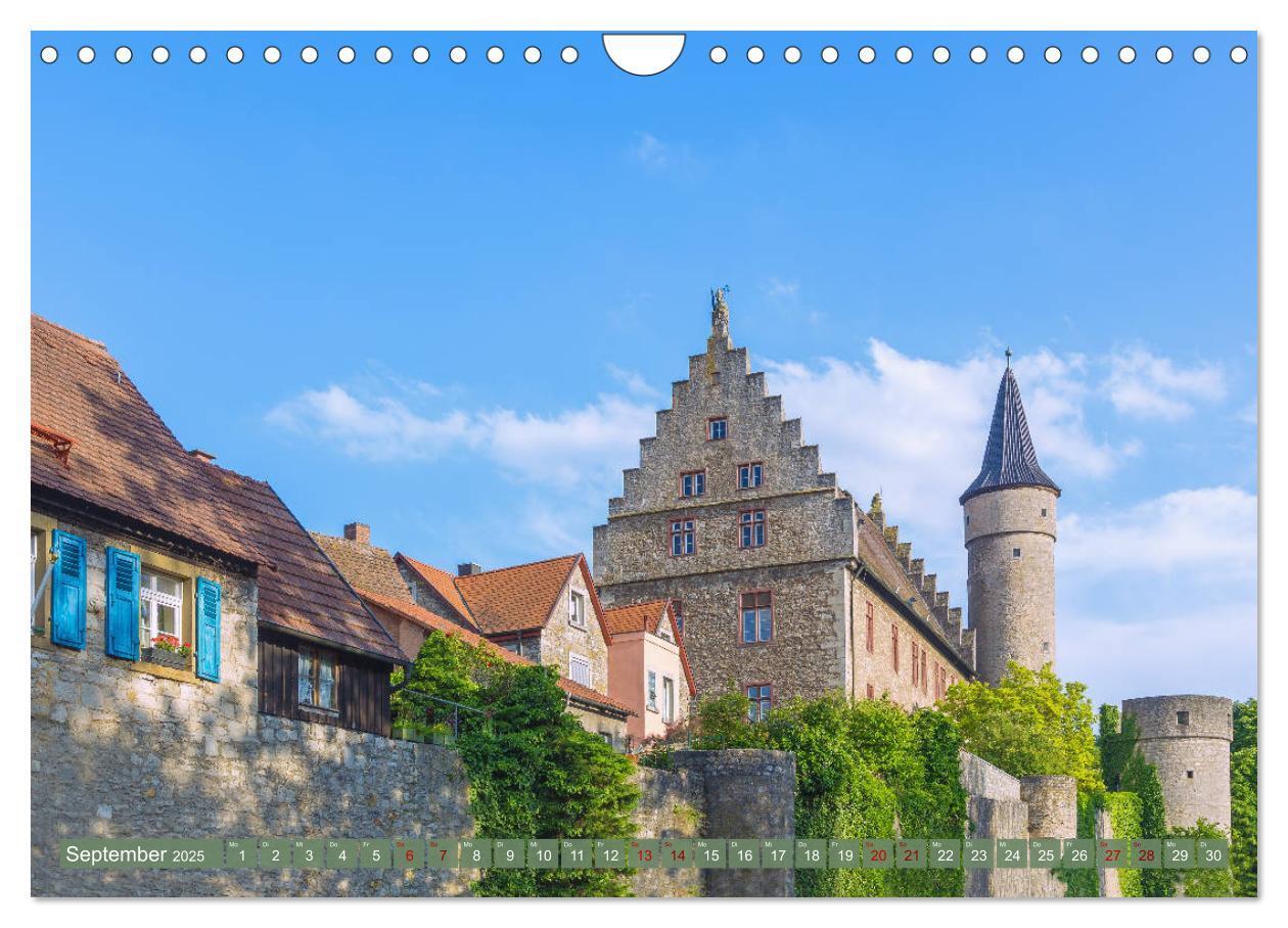 Bild: 9783435333134 | Romantisches Mainfranken (Wandkalender 2025 DIN A4 quer), CALVENDO...