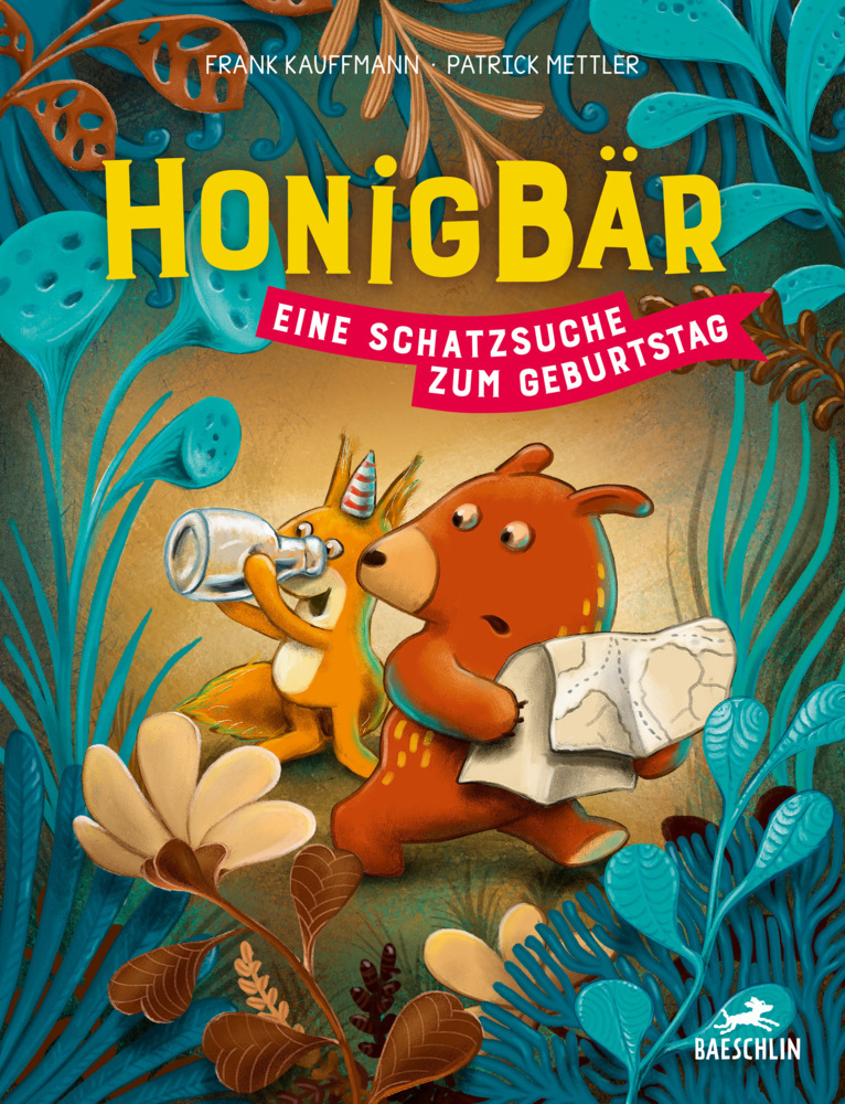 Cover: 9783038930648 | Honigbär - Eine Schatzsuche zum Geburtstag | Bilderbuch | Kauffmann