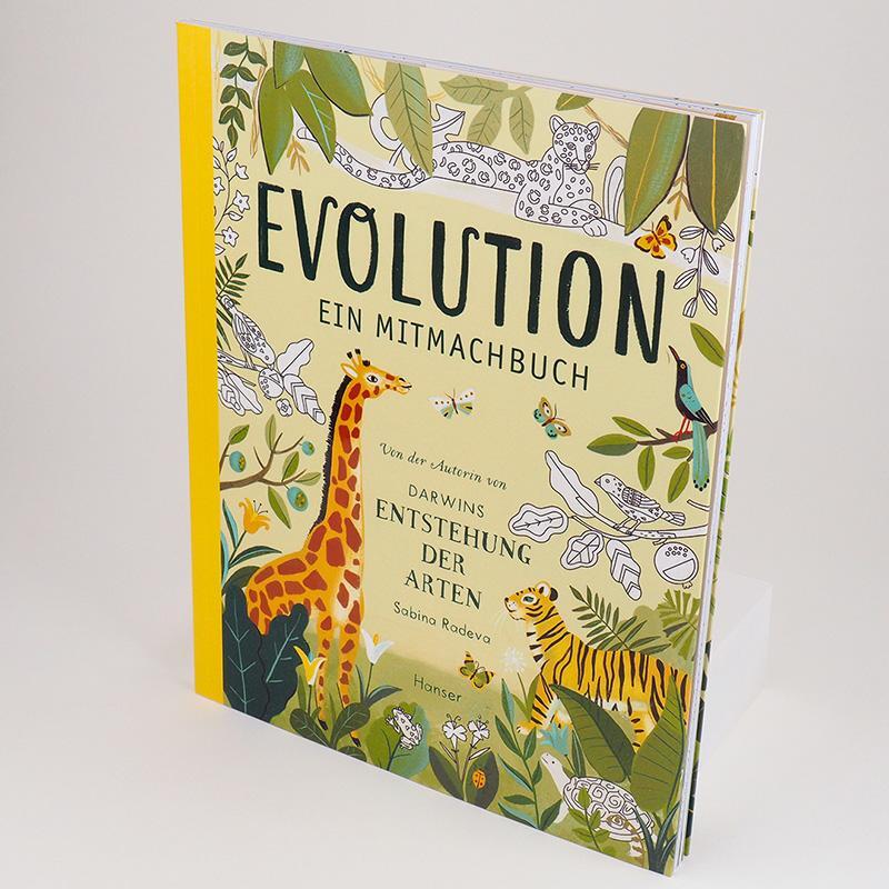 Bild: 9783446269835 | Evolution - Ein Mitmachbuch | Sabina Radeva | Buch | 56 S. | Deutsch