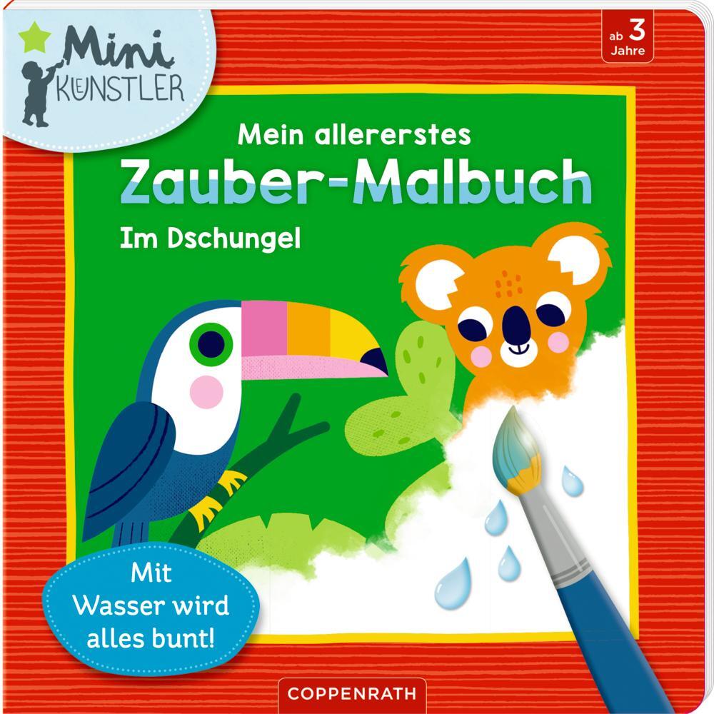 Cover: 9783649640479 | Mein allererstes Zauber-Malbuch: Im Dschungel | Buch | Mini-Künstler