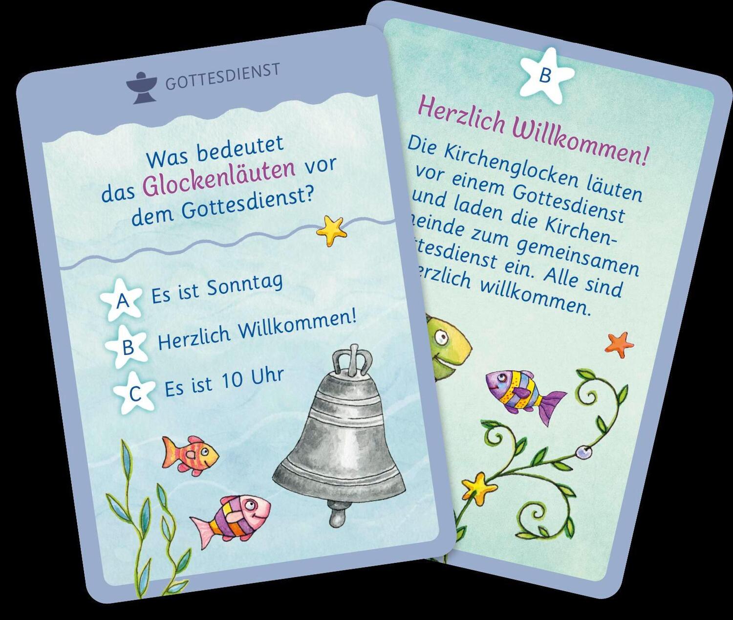 Bild: 4260308344978 | Der Wunschfisch. 50 x Spiel- und Rätselspaß zur Erstkommunion | Verlag