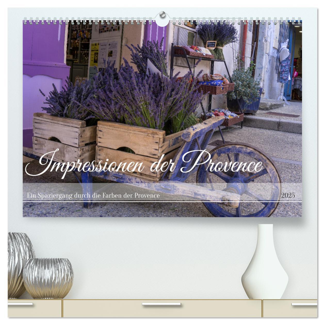 Cover: 9783383867088 | Impressionen der Provence (hochwertiger Premium Wandkalender 2025...