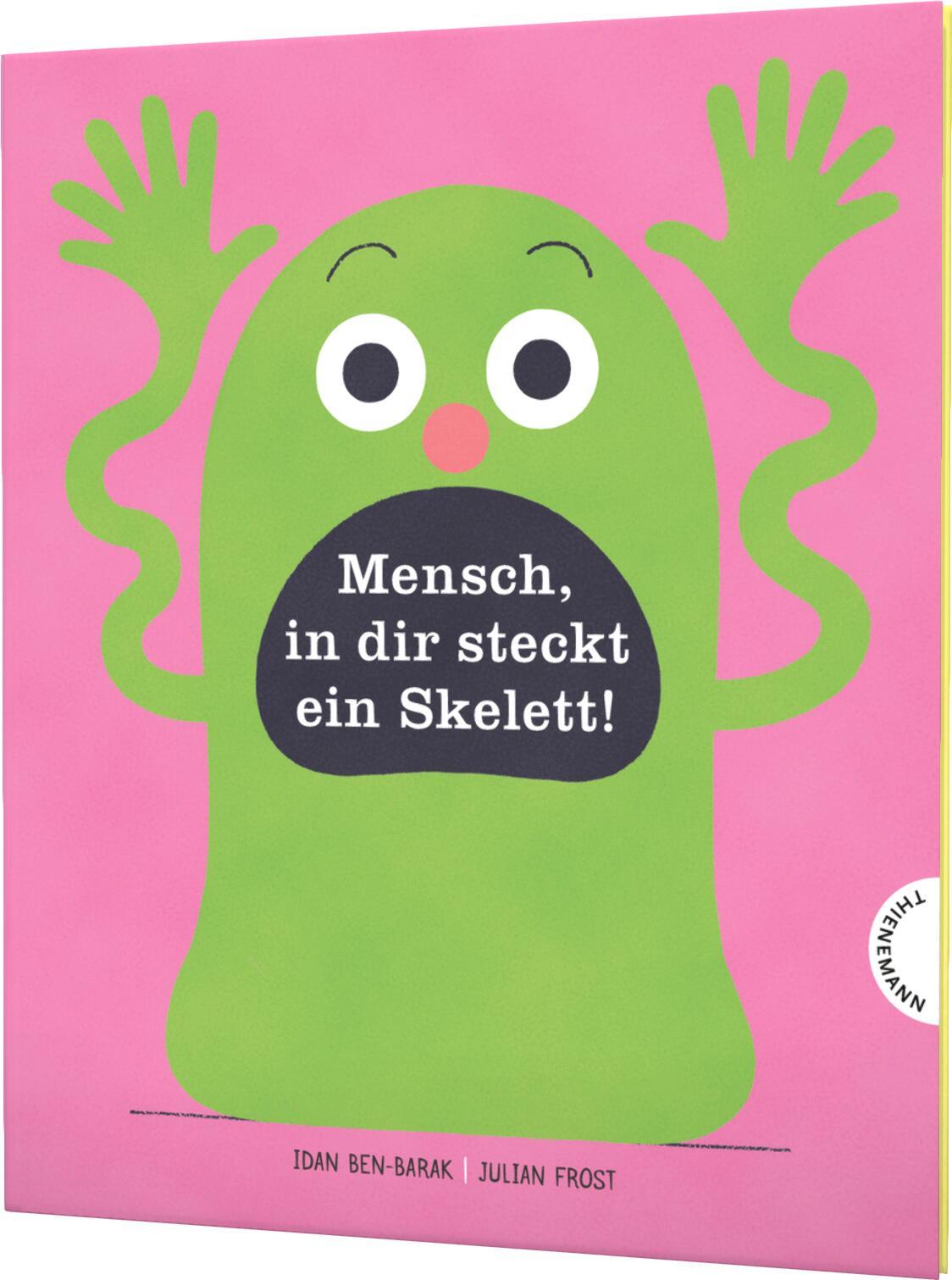 Cover: 9783522459402 | Mensch in dir steckt ein Skelett! | Bilderbuch über den Körper | Buch