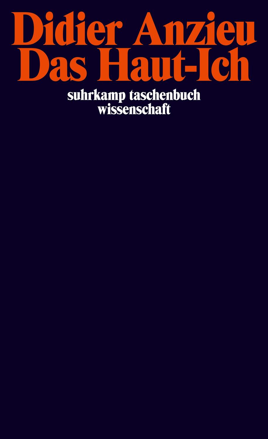 Cover: 9783518288559 | Das Haut-Ich | Didier Anzieu | Taschenbuch | Deutsch | 1996 | Suhrkamp