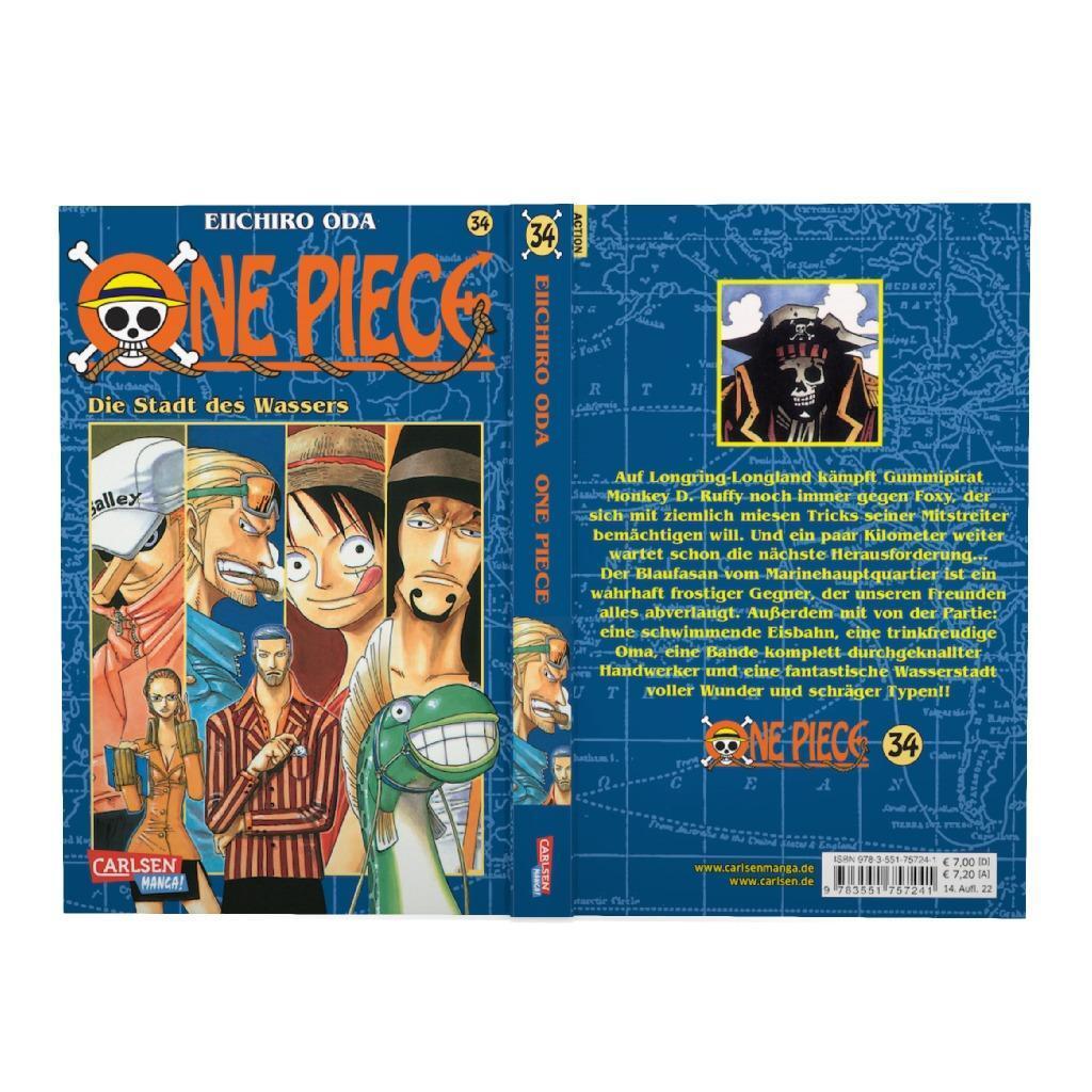 Bild: 9783551757241 | One Piece 34. Die Stadt des Wassers | Eiichiro Oda | Taschenbuch