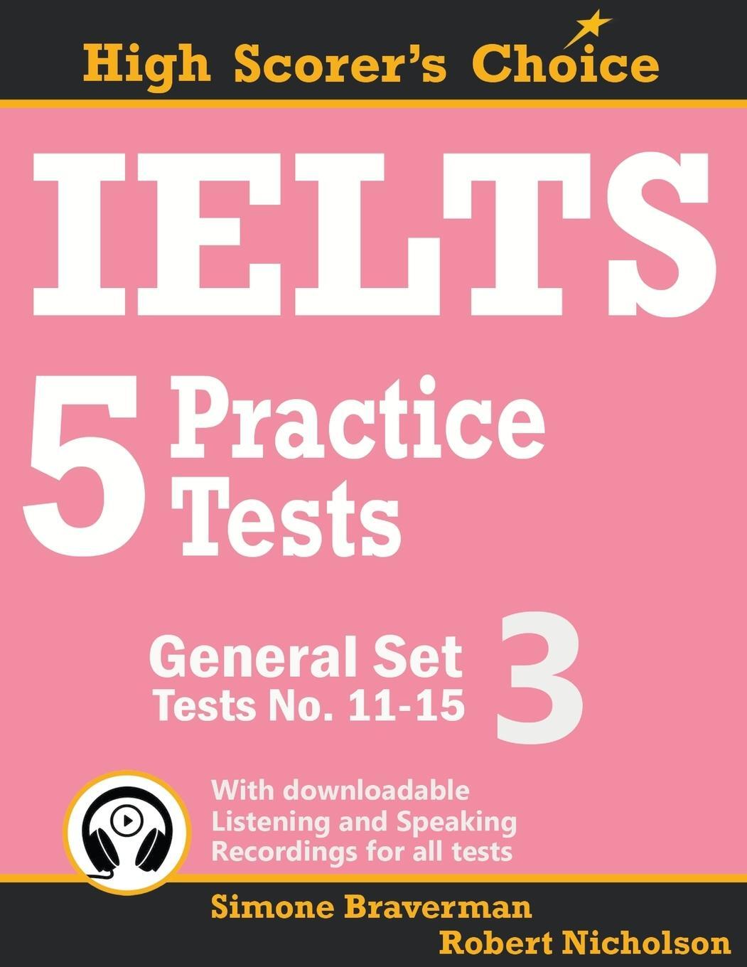 Cover: 9780648000037 | IELTS 5 Practice Tests, General Set 3 | Tests No. 11-15 | Taschenbuch