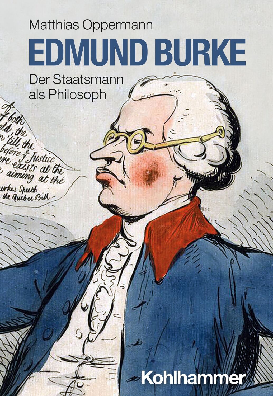 Cover: 9783170417069 | Edmund Burke | Der Staatsmann als Philosoph | Matthias Oppermann