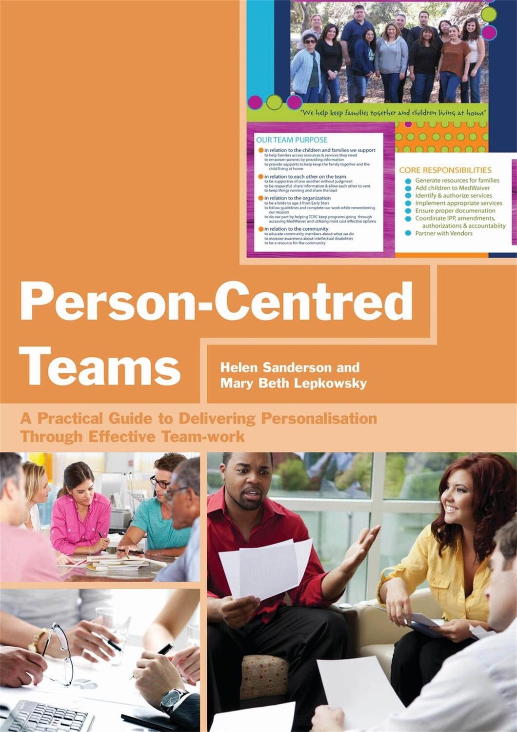 Cover: 9781849054553 | Person-Centred Teams: A Practical Guide to Delivering...