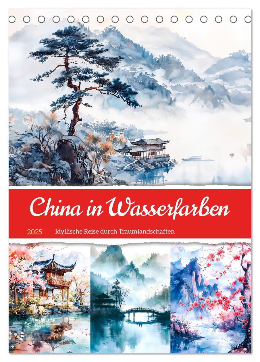 Cover: 9783457070598 | China in Wasserfarben - Idyllische Reise durch Traumlandschaften...