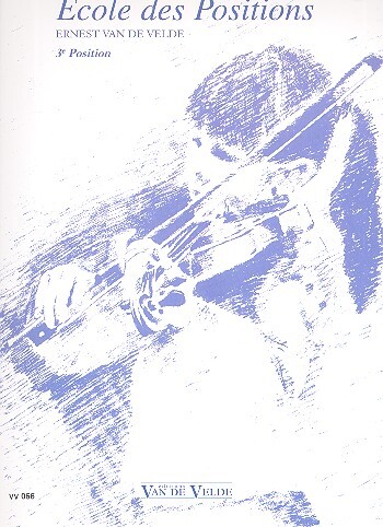 Cover: 9790560050669 | Ecole des positions 3ème position pour violon | Ernest van de Velde