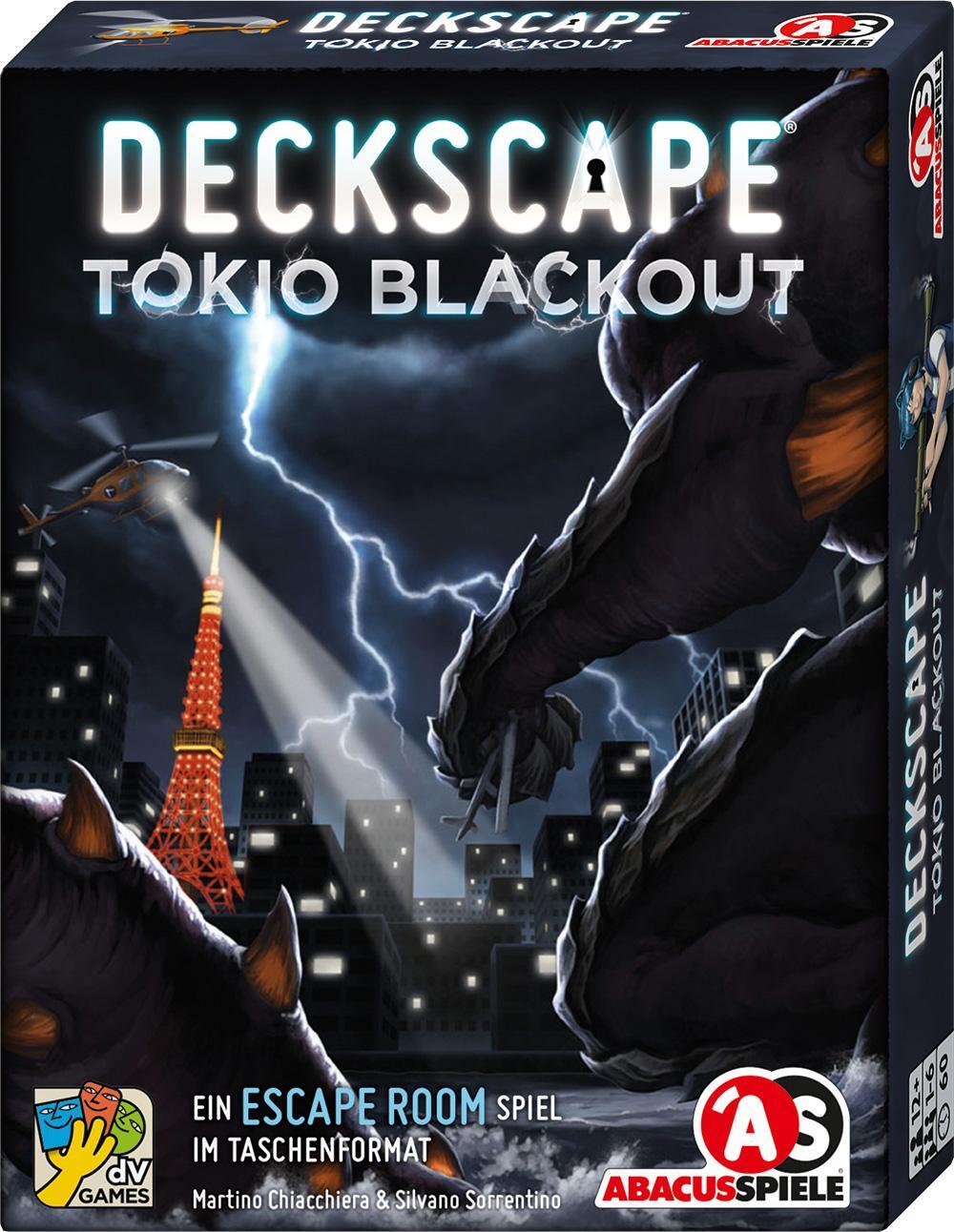 Cover: 4011898382310 | Deckscape - Tokio Blackout | Martino Chiacchiera (u. a.) | Spiel