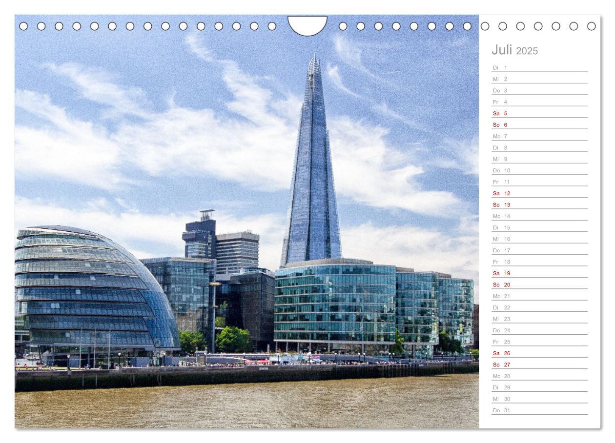 Bild: 9783383934261 | Besucht mal wieder London (Wandkalender 2025 DIN A4 quer), CALVENDO...