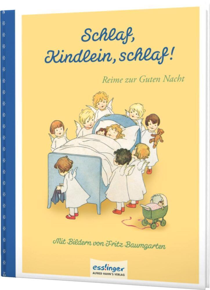 Cover: 9783480401277 | Schlaf, Kindlein, schlaf | Reime zur Guten Nacht | Fritz Baumgarten