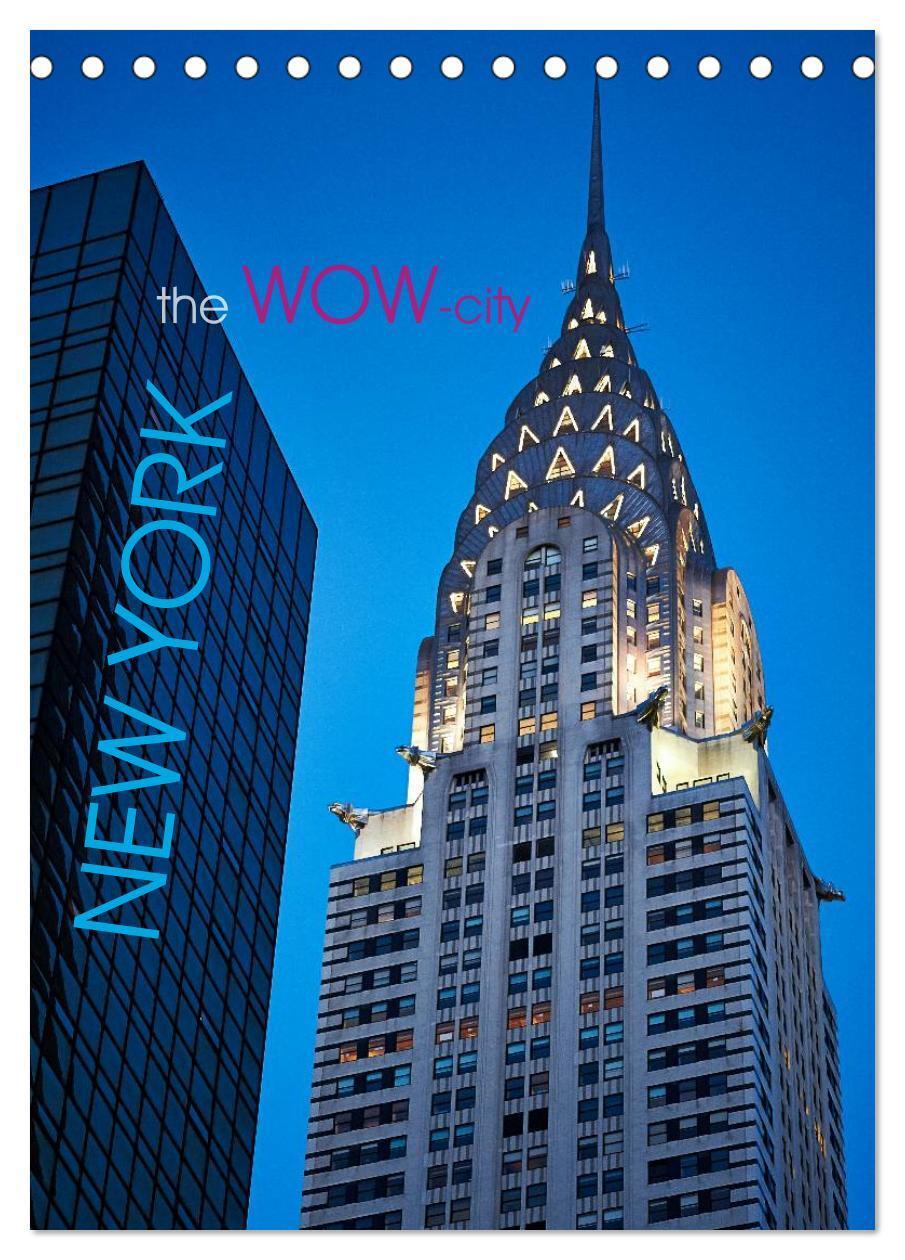 Cover: 9783383459450 | New York - the WOW-city (Tischkalender 2024 DIN A5 hoch), CALVENDO...