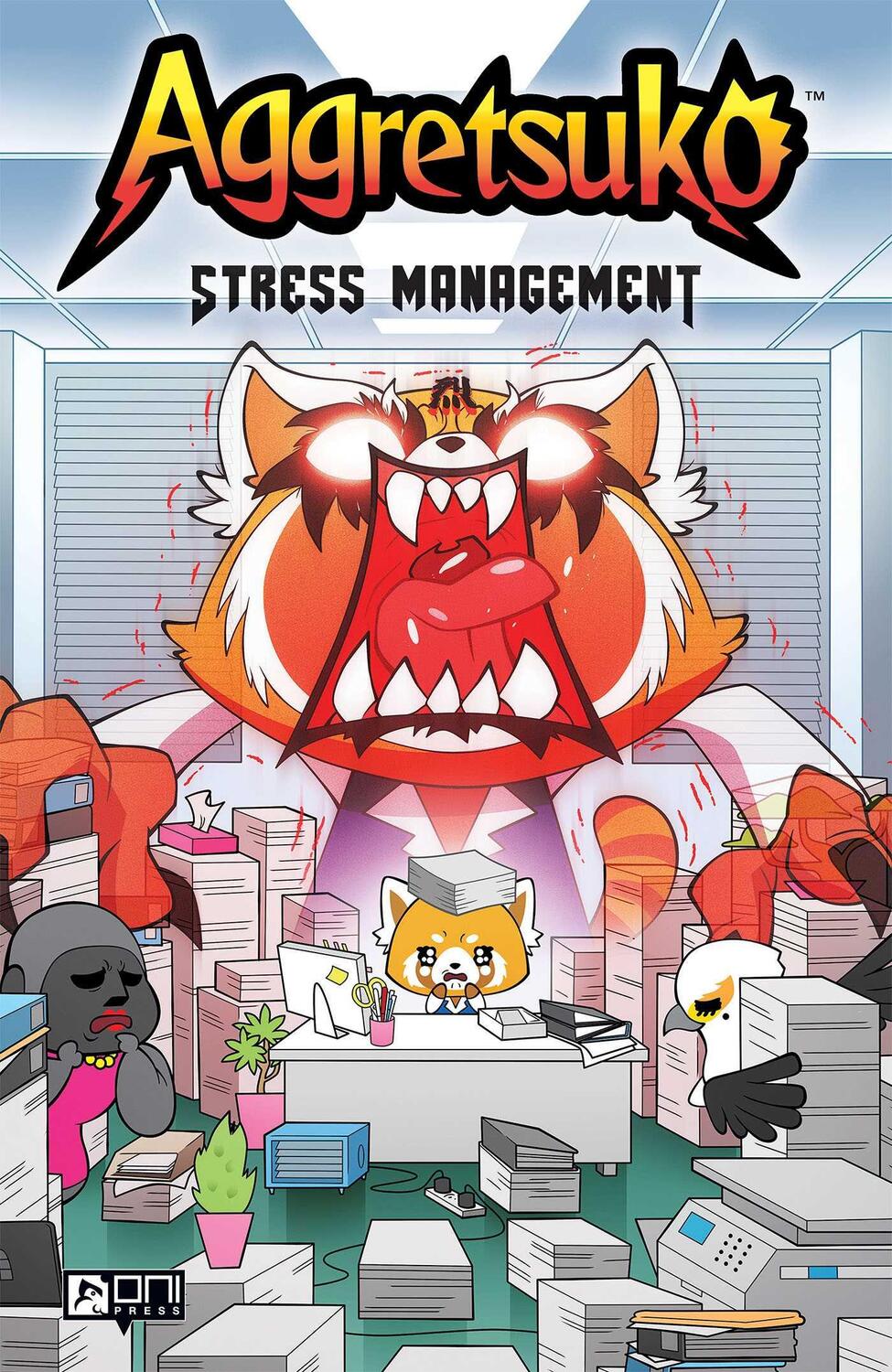 Cover: 9781620108215 | Aggretsuko | Stress Management HC | Michelle Gish (u. a.) | Buch